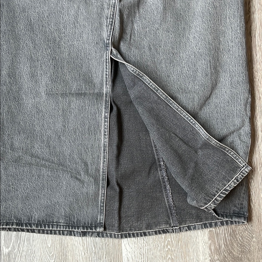 Uniqlo Denim Panel Long Skirt - Picture 7 of 12